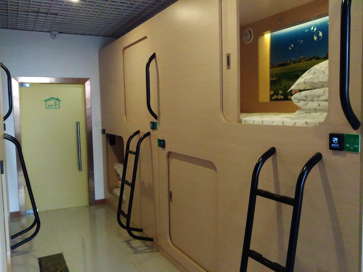 The Olive Tree Capsule Hostel Šen-čen Exteriér fotografie